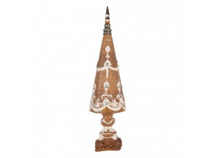 Dekorace perníkový stromek Gingerbread Tree - Ø 10*39 cm