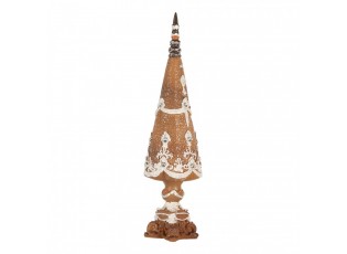 Dekorace perníkový stromek Gingerbread Tree - Ø 10*39 cm