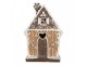 Perníková LED chaloupka Gingerbread Cotti - 14*9*21 cm Clayre & Eef