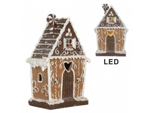 Perníková LED chaloupka Gingerbread Cotti - 14*9*21 cm