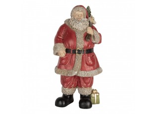 Figurine Santa Claus 21x19x40 Cm Red Plastic - Christmas