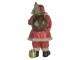 Figurine Santa Claus 21x19x40 Cm Red Plastic - Christmas Clayre & Eef