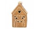Perníková LED chaloupka Gingerbread Cott - 7*6*12 cm Clayre & Eef