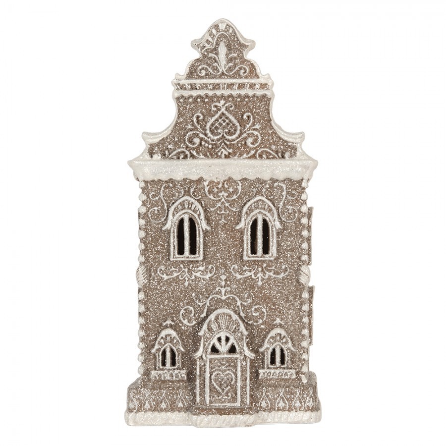 Perníkový LED domek Gingerbread Cotti - 17*15*35 cm
