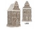 Perníkový LED domek Gingerbread Cotti - 17*15*35 cm Clayre & Eef