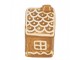 Dekorace perníková chaloupka Gingerbread Cott - 6*4*7 cm Clayre & Eef