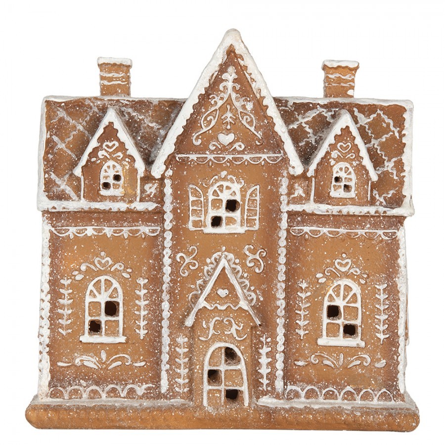 Perníková LED chaloupka Gingerbread Cott - 21*8*20 cm