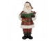 Christmas Decoration Santa Claus 10x10x22 Cm Red Plastic - 10*10*21 cm Clayre & Eef
