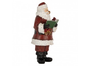 Christmas Decoration Santa Claus 10x10x22 Cm Red Plastic - 10*10*21 cm