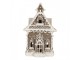 Perníkový LED domek kostel Gingerbread Cotti - 13*12*20 cm Clayre & Eef
