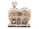 Perníková LED chaloupka Gingerbread Cotti - 18*10*19 cm Clayre & Eef