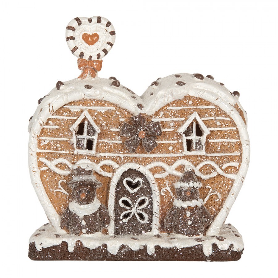 Perníková LED chaloupka Gingerbread Cotti - 18*10*19 cm