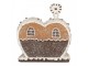 Perníková LED chaloupka Gingerbread Cotti - 18*10*19 cm Clayre & Eef