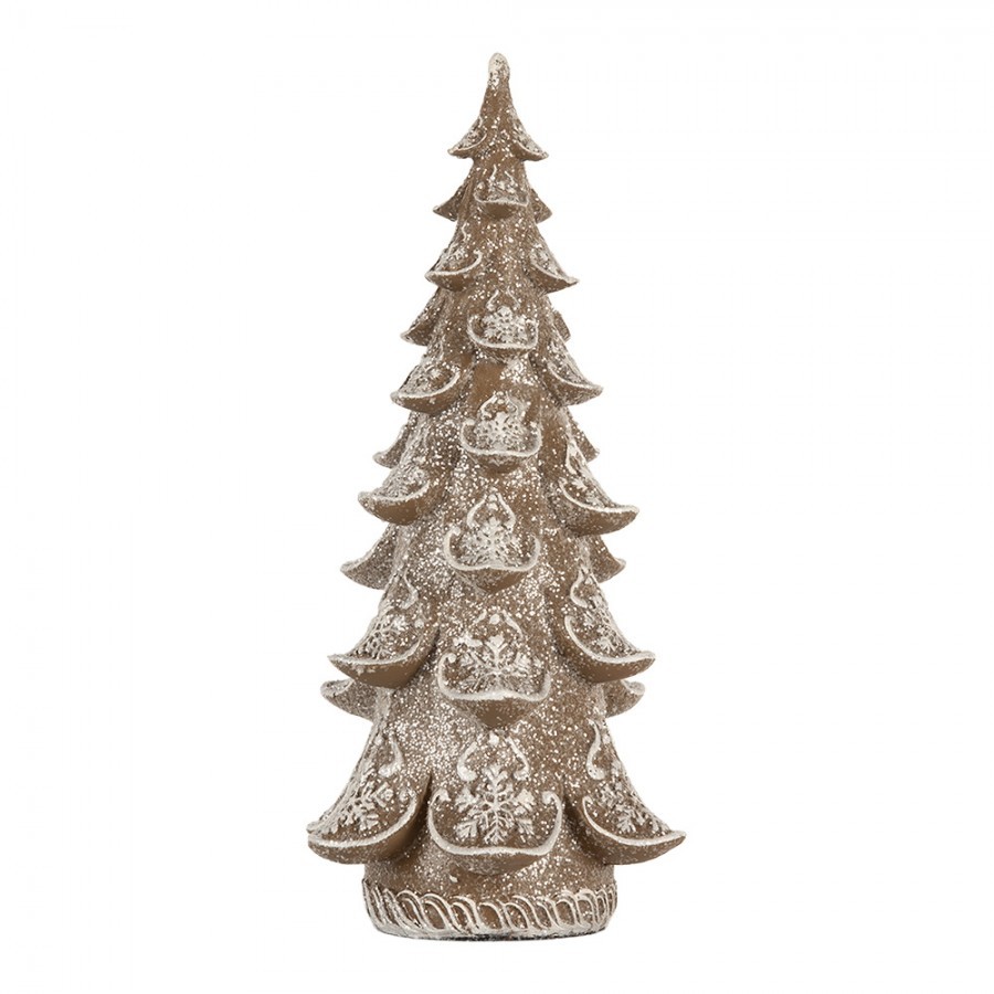 Dekorace vánoční perníkový stromek Gingerbread Tree - 12*12*25 cm