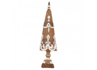 Dekorace perníkový stromek Gingerbread Tree - Ø 9*31 cm
