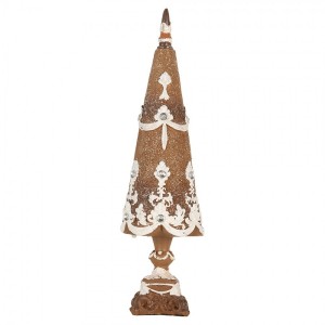 Dekorace perníkový stromek Gingerbread Tree - Ø 9*31 cm