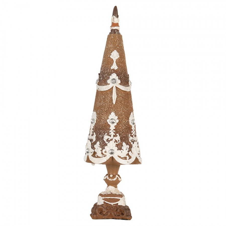 Dekorace perníkový stromek Gingerbread Tree - Ø 9*31 cm