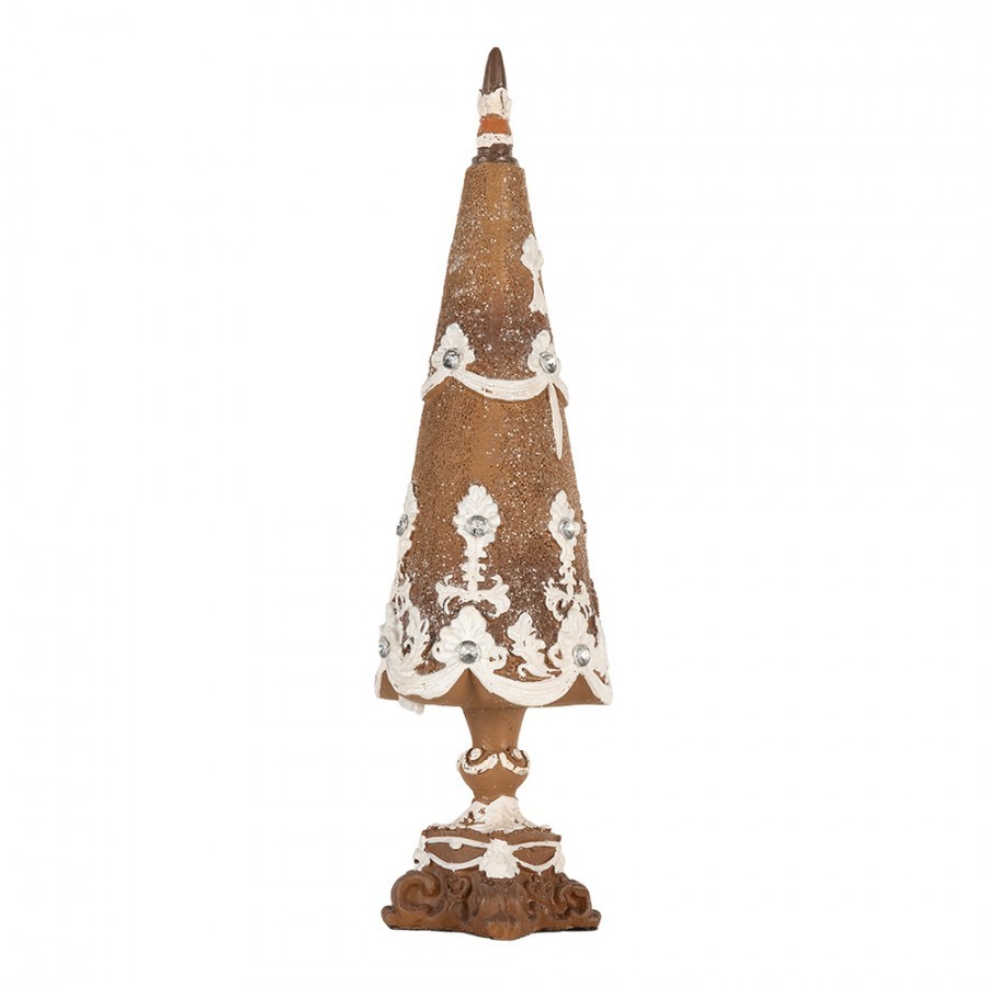 Dekorace perníkový stromek Gingerbread Tree - Ø 9*31 cm