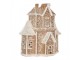 Perníková LED chaloupka Gingerbread Cott - 18*9*20 cm Clayre & Eef