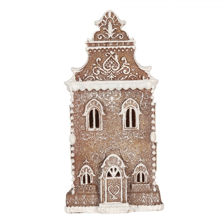 Perníkový LED domek Gingerbread Cotti - 17*15*35 cm