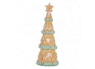 Dekorace vánoční perníkový stromek Gingerbread Tree - Ø 9*25 cm