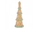 Dekorace vánoční perníkový stromek Gingerbread Tree - Ø 9*25 cm Clayre & Eef