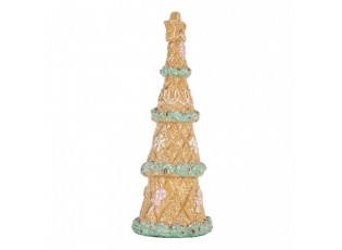 Dekorace vánoční perníkový stromek Gingerbread Tree - Ø 9*25 cm