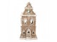 Perníkový LED domek Gingerbread Cotti - 9*7*18 cm Clayre & Eef