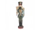 Modro-zelená dekorace figurka Louskáček Nutcracker - 21*15*60 cm Clayre & Eef