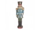 Modro-zelená dekorace figurka Louskáček Nutcracker - 21*15*60 cm Clayre & Eef