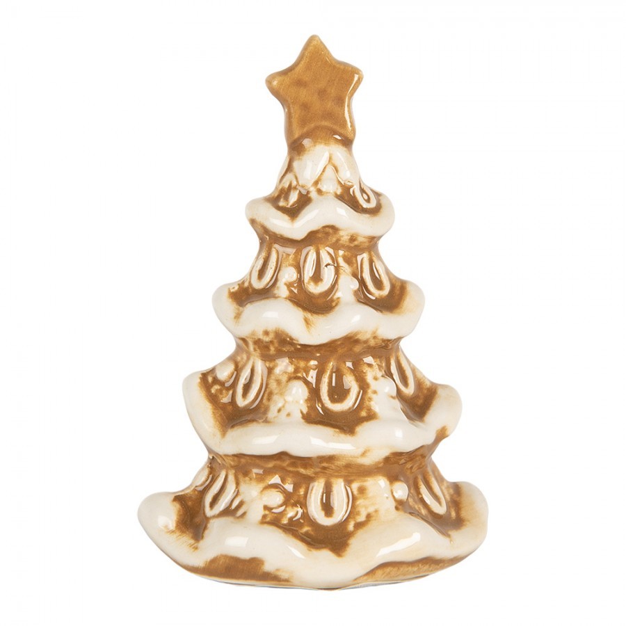 Perníková dekorace stromek Gingerbread Cott - 6*5*9 cm