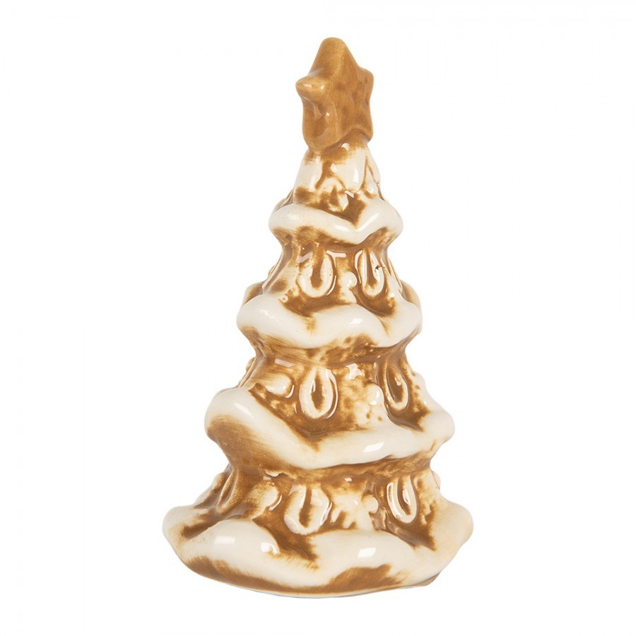 Perníková dekorace stromek Gingerbread Cott - 6*5*9 cm