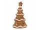 Perníkový stromek na čajovou svíčku Gingerbread Cott - 11*8*17 cm Clayre & Eef