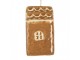 Christmas Ornament House 4x4x6 Cm Brown Ceramic - 4*4*6 cm Clayre & Eef