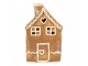 Perníková LED chaloupka Gingerbread Cott - 7*7*11cm Clayre & Eef