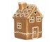 Perníková LED chaloupka Gingerbread Cott - 7*7*11cm Clayre & Eef