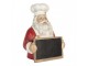 Christmas Decoration Santa Claus 24x16x30 Cm Red Plastic - 24*16*30 cm Clayre & Eef