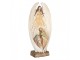 Béžová antik dekorace anděl se svatou rodinou Angel - 19*10*40 cm Clayre & Eef
