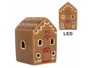 Perníková LED chaloupka Gingerbread Cott - 7*6*9 cm