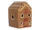 Perníková LED chaloupka Gingerbread Cott - 7*6*9 cm Clayre & Eef