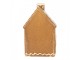 Hnědá perníková LED chaloupka Gingerbread Cott - 7*6*12 cm Clayre & Eef