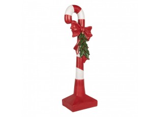 Christmas Decoration Candy Cane 25x18x83 Cm Red Plastic - 25*18*83 cm