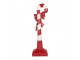 Christmas Decoration Candy Cane 25x18x83 Cm Red Plastic - 25*18*83 cm Clayre & Eef
