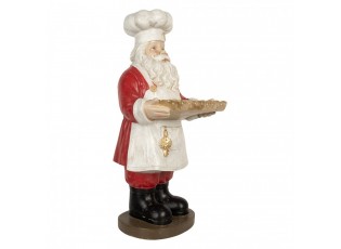 Christmas Decoration Santa Claus 40x39x81 Cm Red Plastic - 40*39*81 cm