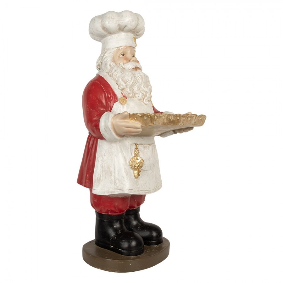 Christmas Decoration Santa Claus 40x39x81 Cm Red Plastic - 40*39*81 cm