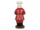 Christmas Decoration Santa Claus 40x39x81 Cm Red Plastic - 40*39*81 cm Clayre & Eef