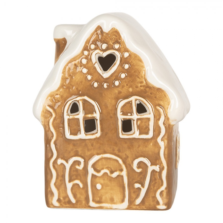 Perníková LED chaloupka Gingerbread Cott - 8*6*11 cm