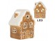 Perníková LED chaloupka Gingerbread Cott - 8*6*11 cm Clayre & Eef