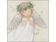 Béžové ubrousky modlící se anděl Praying Angel - 33*33 cm (20ks) Ostatní
