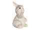Decorative Figurine Rabbit 9x9x14 Cm Beige Plastic - 9*9*14 cm Clayre & Eef